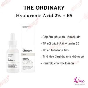 Bảng thành phần serum axit hyaluronic 2 b5 của The Ordinary