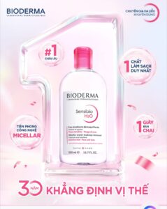 Nước tẩy trang Bioderma dành cho da nhạy cảm