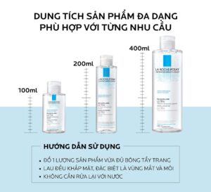 Nước tẩy trang la roche posay phù hợp với mọi loại da