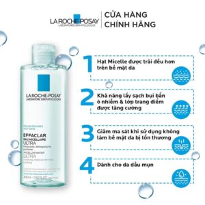 Nước tẩy trang la roche posay phiên bản siêu tiết kiệm
