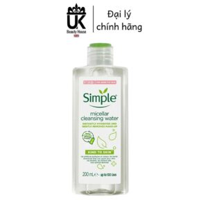 Nước tẩy trang cho da nhạy cảm Simple