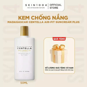 Kem chống nắng vật lý SKIN1004 Madagascar Centella Air-Fit SunCream Plus SPF50+ PA++++ 50ml