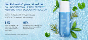 Lăn Nách Amway lăn khử mùi và giảm tiết mồ hôi Lăn Nách Amway